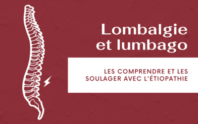 Lombalgie et lumbago